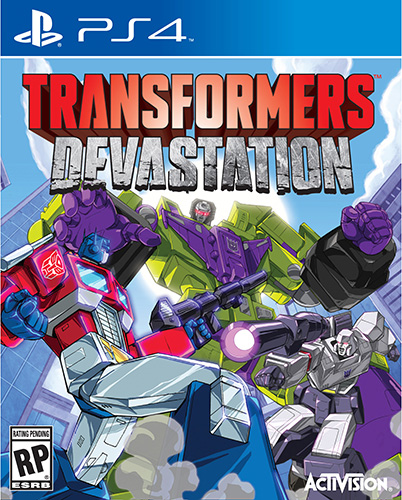 Transformers: Devastation game box art