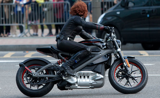 Black Widow Harley Davidson LiveWire