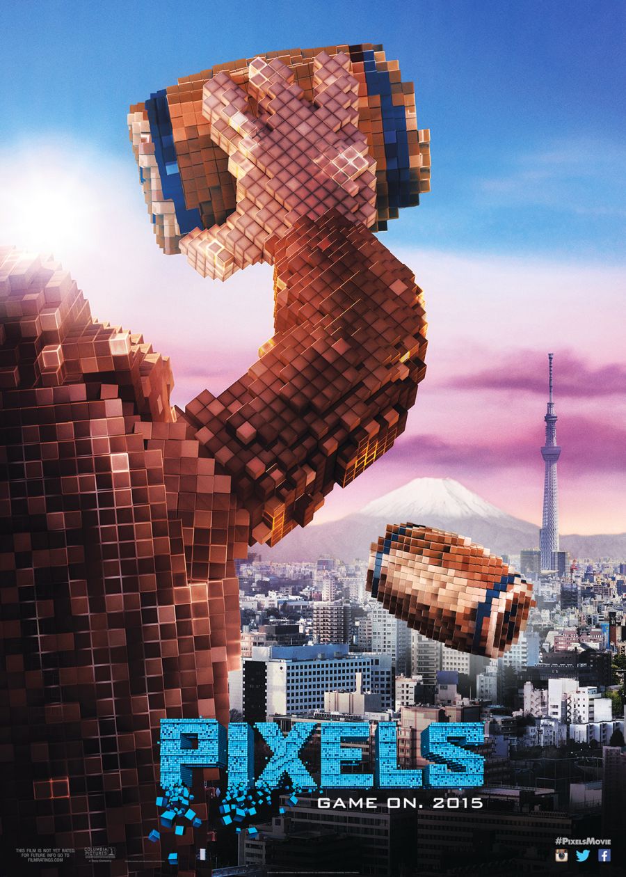 Five Character Posters for Adam Sandler's Pixels - Movienewz.com