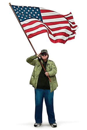 Michael Moore in TrumpLand movie poster