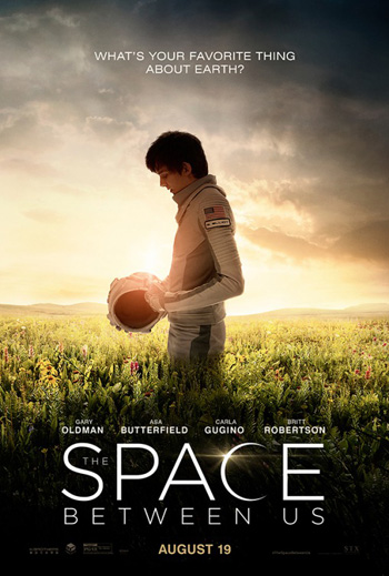 The Space Between Us movie poster