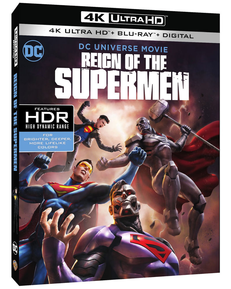 Reign of the Supermen 4K Blu-ray