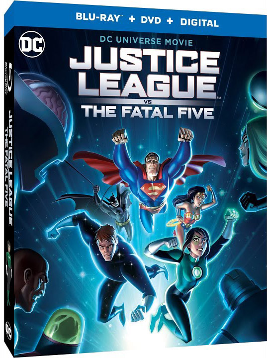 Justice League vs The Fatal Five Blu-ray