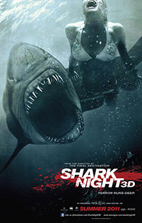 Shark Night 3D movie poster