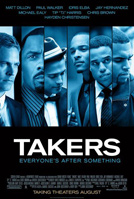 Takers movie poster