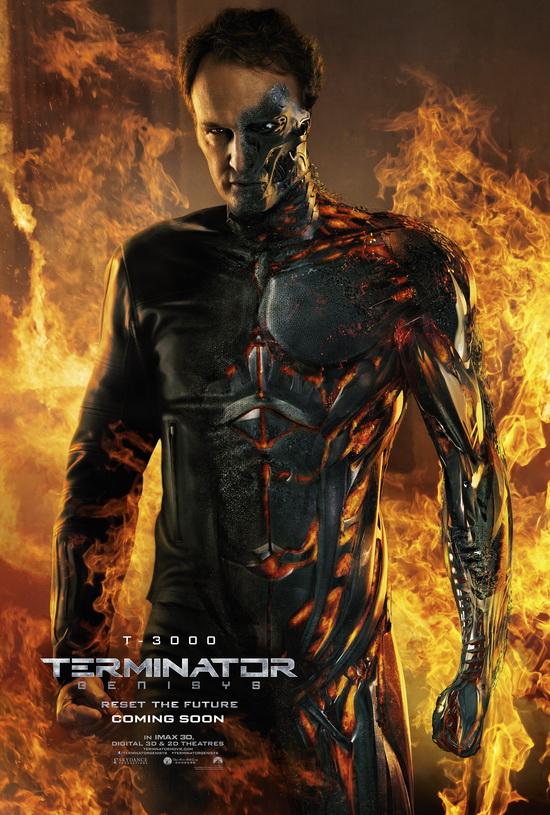 Five Terminator Genisys Character Posters