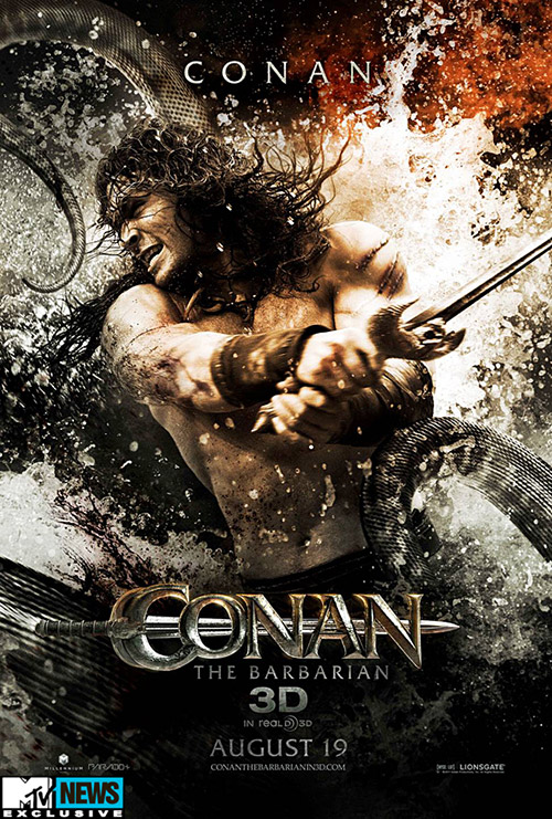 Conan the Barbarian character poster