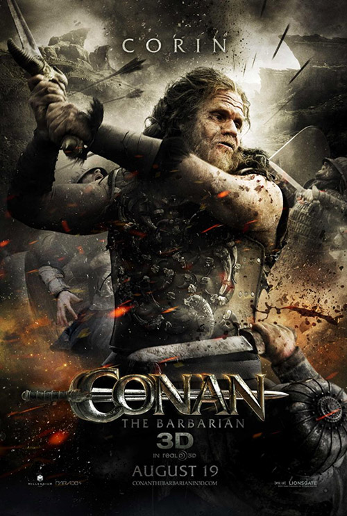 Conan the Barbarian character poster