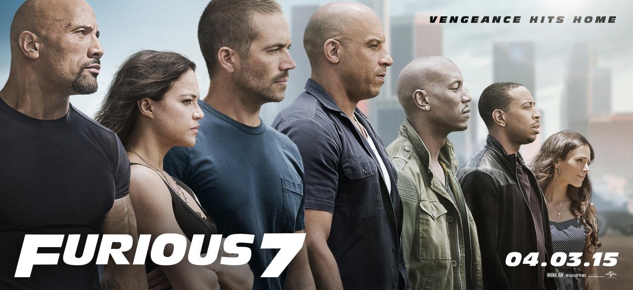 First Official Poster for Furious 7