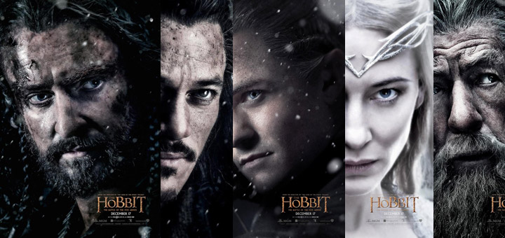 New The Hobbit: The Battle of the Five Armies Character Posters!