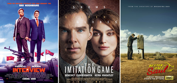 New Posters for Better Call Saul, Insurgent, Imitation Game and More