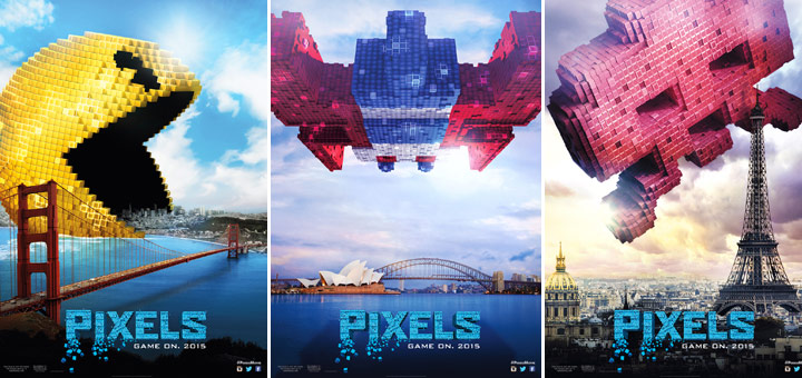 Five Character Posters for Adam Sandler’s Pixels