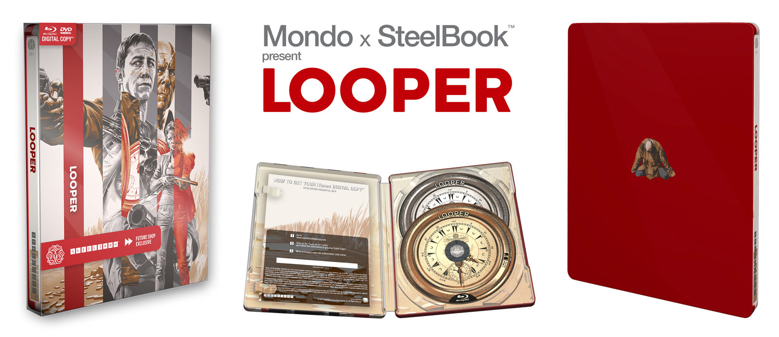 Looper Mondo SteelBook Available February 24