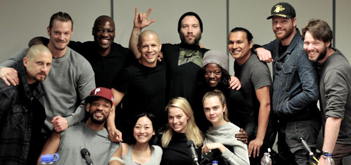 Suicide Squad Cast Photo, Adam Beach and Ike Barinholtz Join