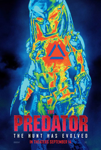 The Predator 2018 movie poster