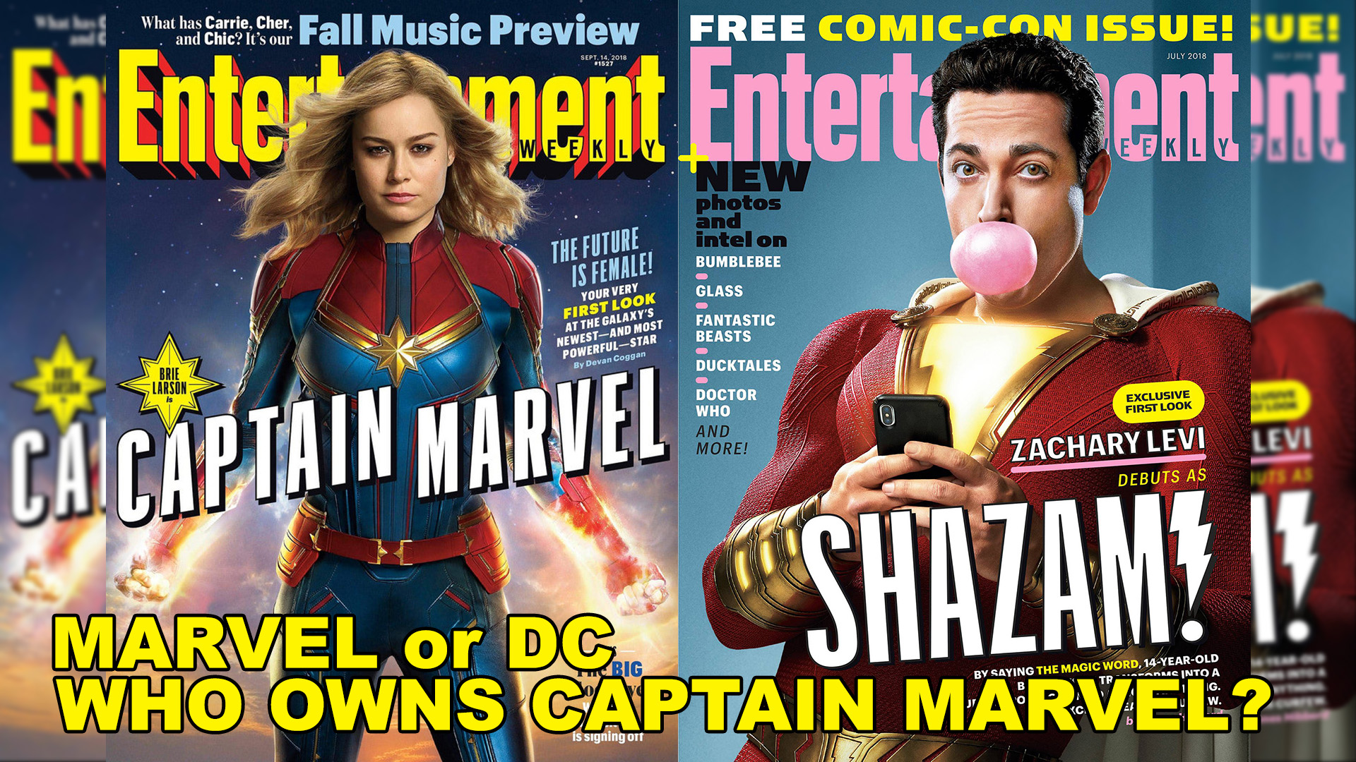 Video: Who Owns Captain Marvel? Marvel or DC